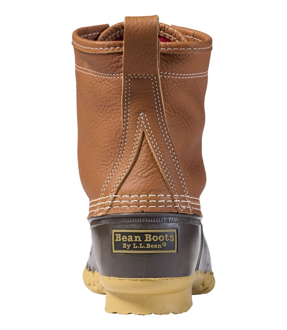 Men's Bean Boots 8", Flannel-Lined Insulated | L.L.Bean