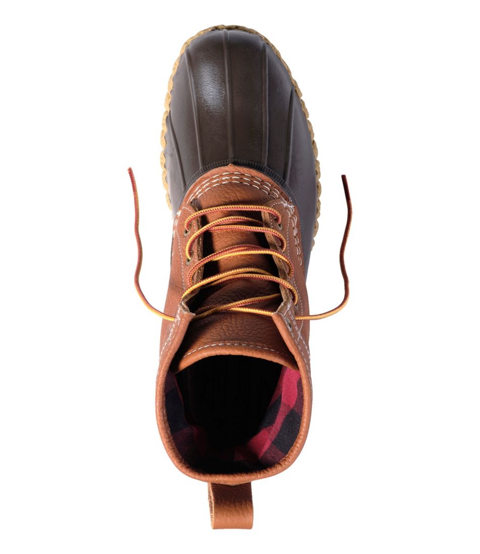 Men's Bean Boots 8", Flannel-Lined Insulated | L.L.Bean