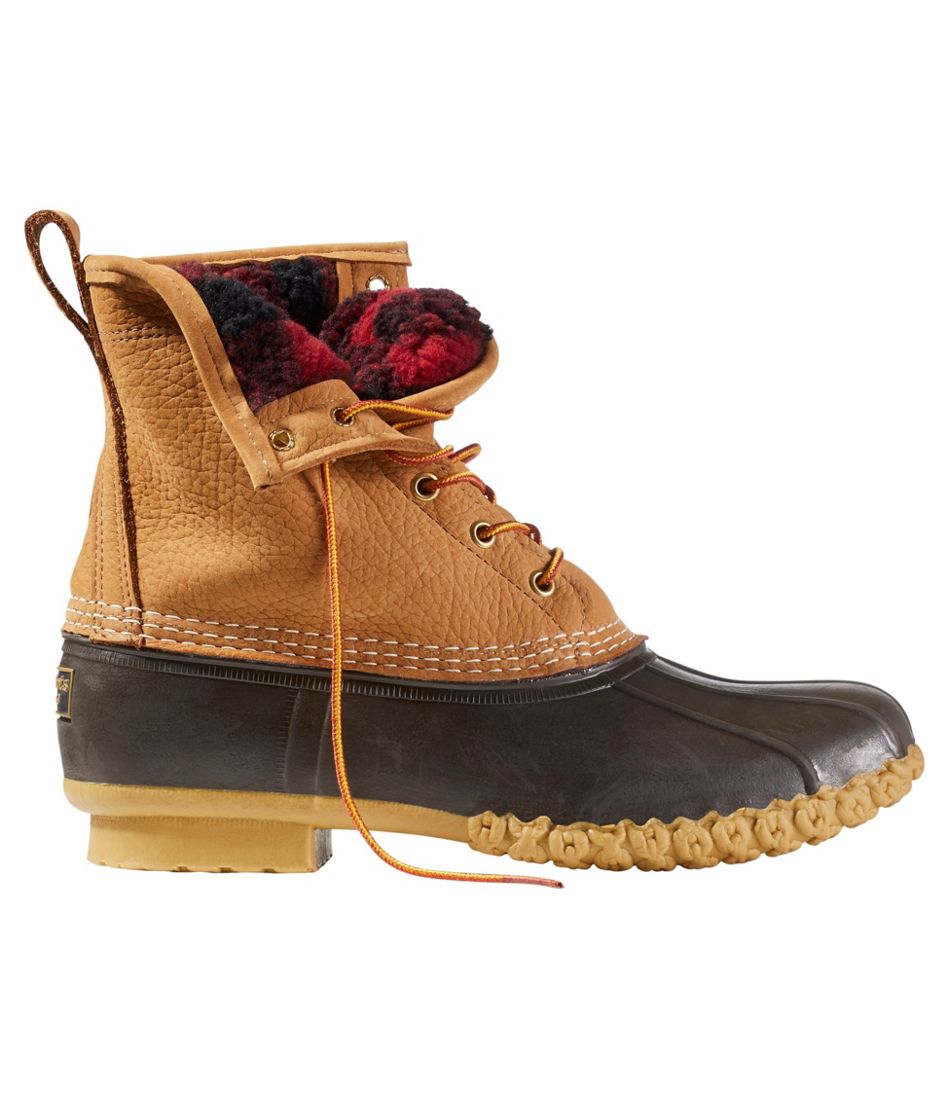 Men's Bean Boots, 8" Fleece-Lined Insulated | L.L.Bean
