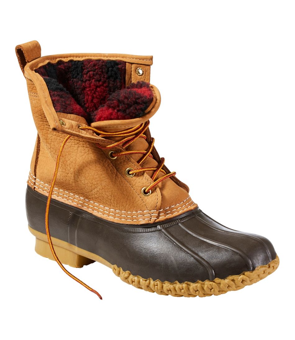 Men's Bean Boots, 8" Fleece-Lined Insulated | L.L.Bean