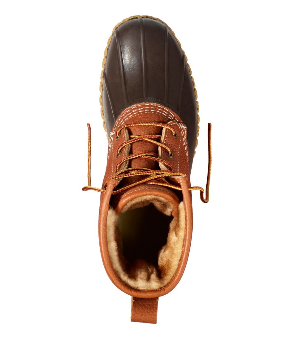 Men's Bean Boots, 8" Shearling-Lined Insulated | L.L.Bean
