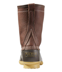 Men's Bean Boots, 10" Shearling-Lined Tumbled Leather | L.L.Bean