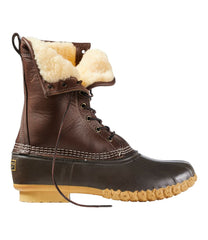 Men's Bean Boots, 10" Shearling-Lined | L.L.Bean