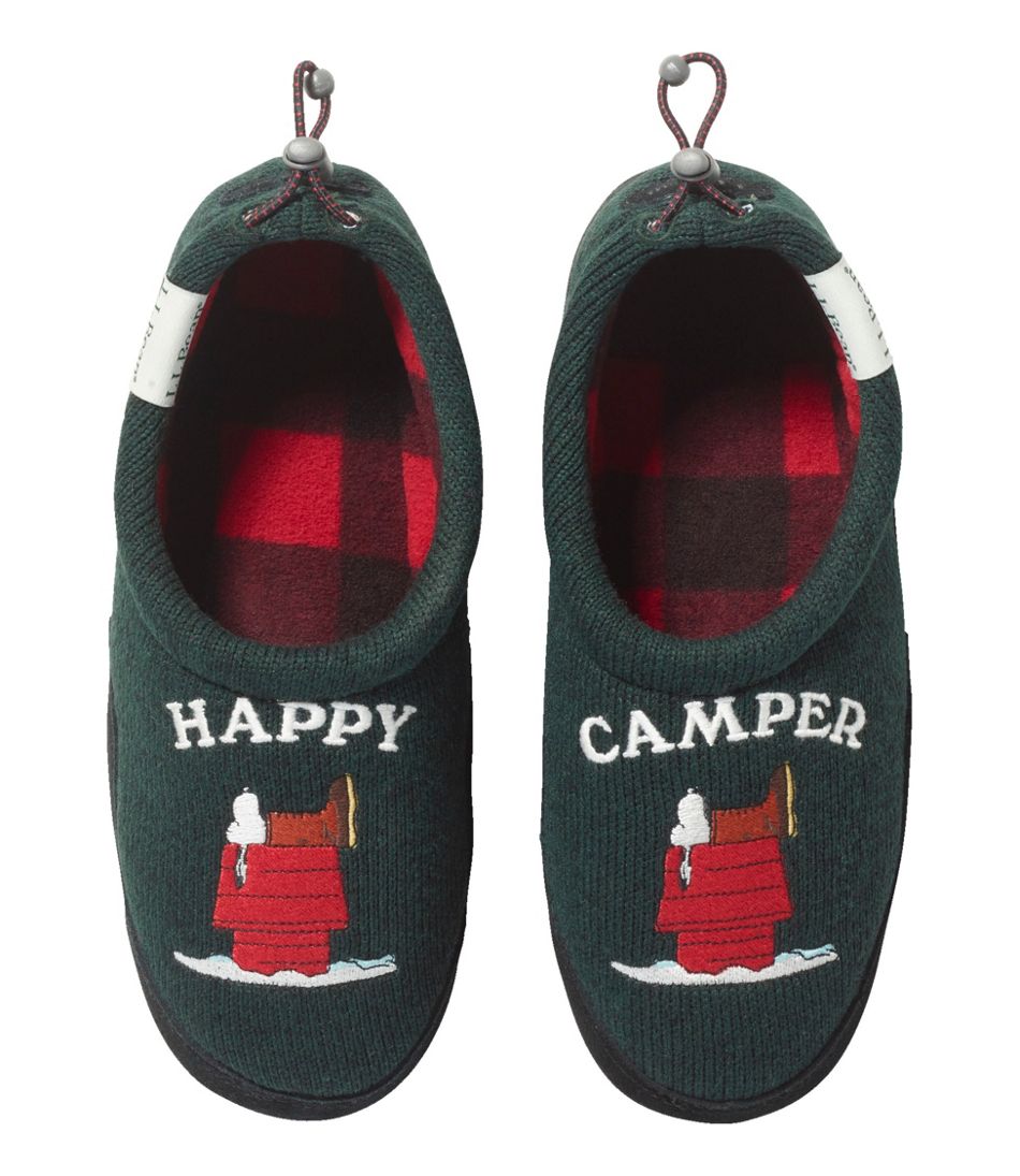 Kids' X Peanuts Sweater Fleece Slippers | L.L.Bean