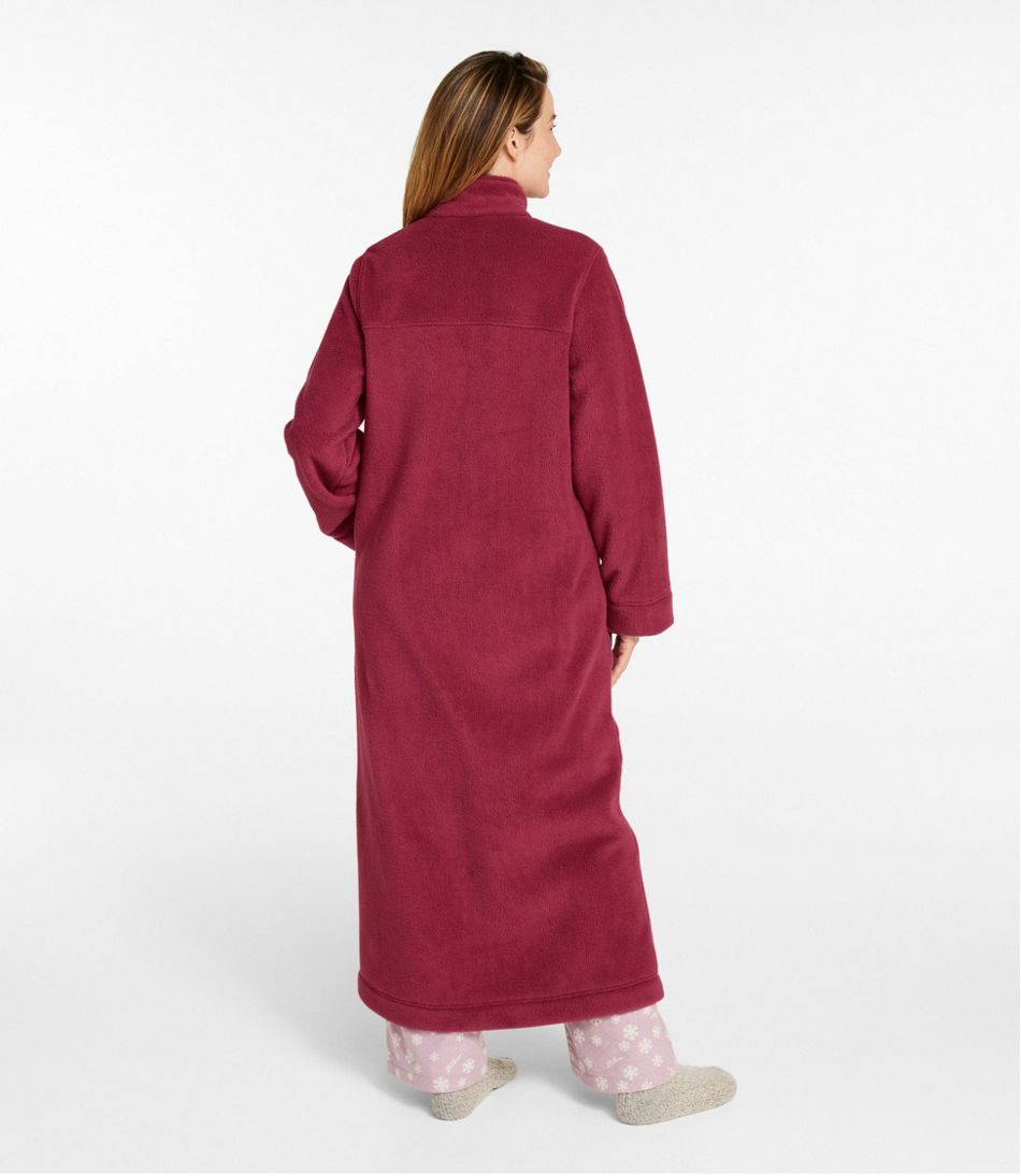 Women's Winter Fleece Robe, Zip-Front | L.L.Bean