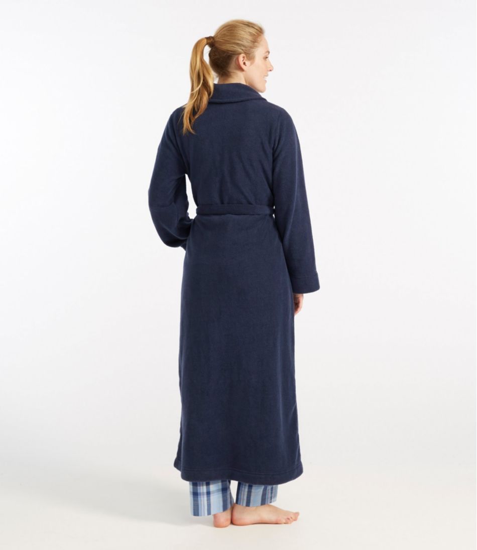 Women's Winter Fleece Robe, Wrap-Front | L.L.Bean