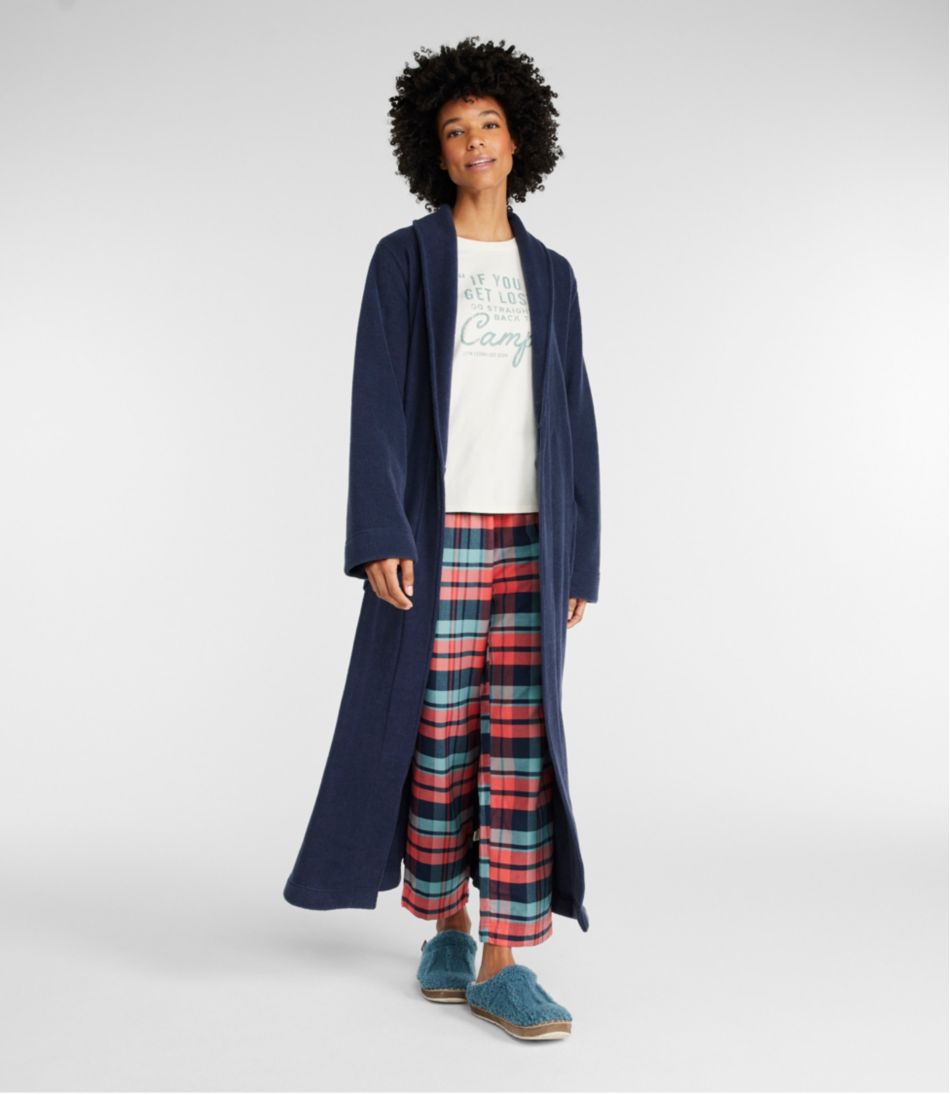 Women's Winter Fleece Robe, Wrap-Front | L.L.Bean