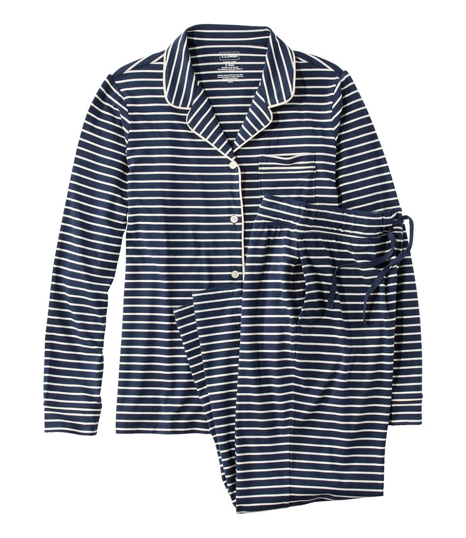 Classic Navy/Cream Stripe,X-Small