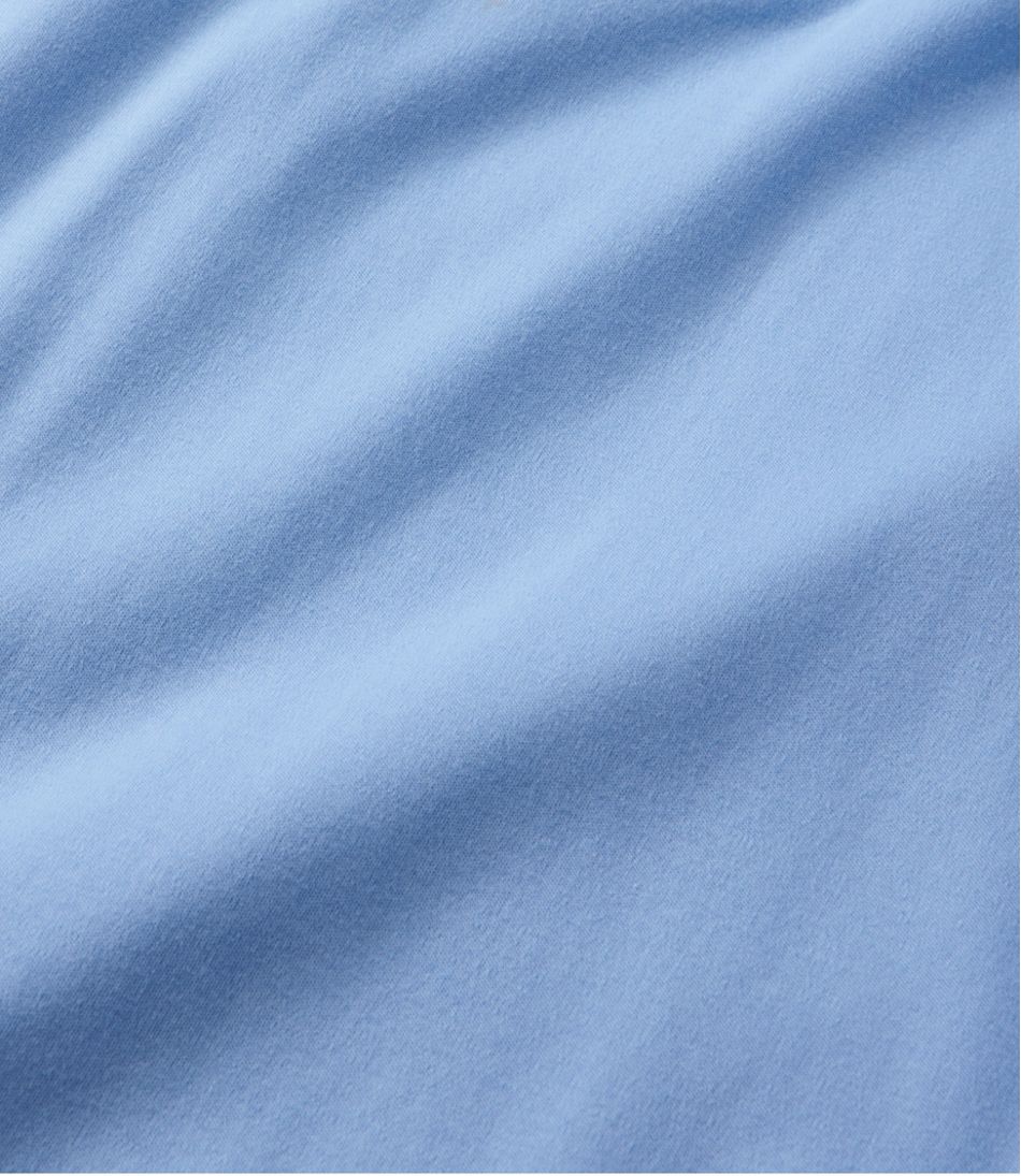 Women's Supima Cotton Nightgown, V-Neck Three-Quarter-Sleeve | L.L.Bean