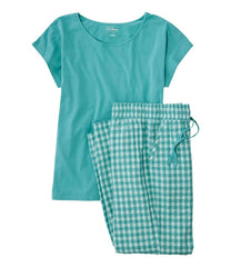 Women's Bean's Seacoast Seersucker Pajama Pant Set | L.L.Bean