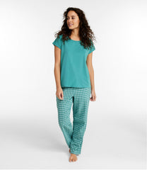 Women's Bean's Seacoast Seersucker Pajama Pant Set | L.L.Bean