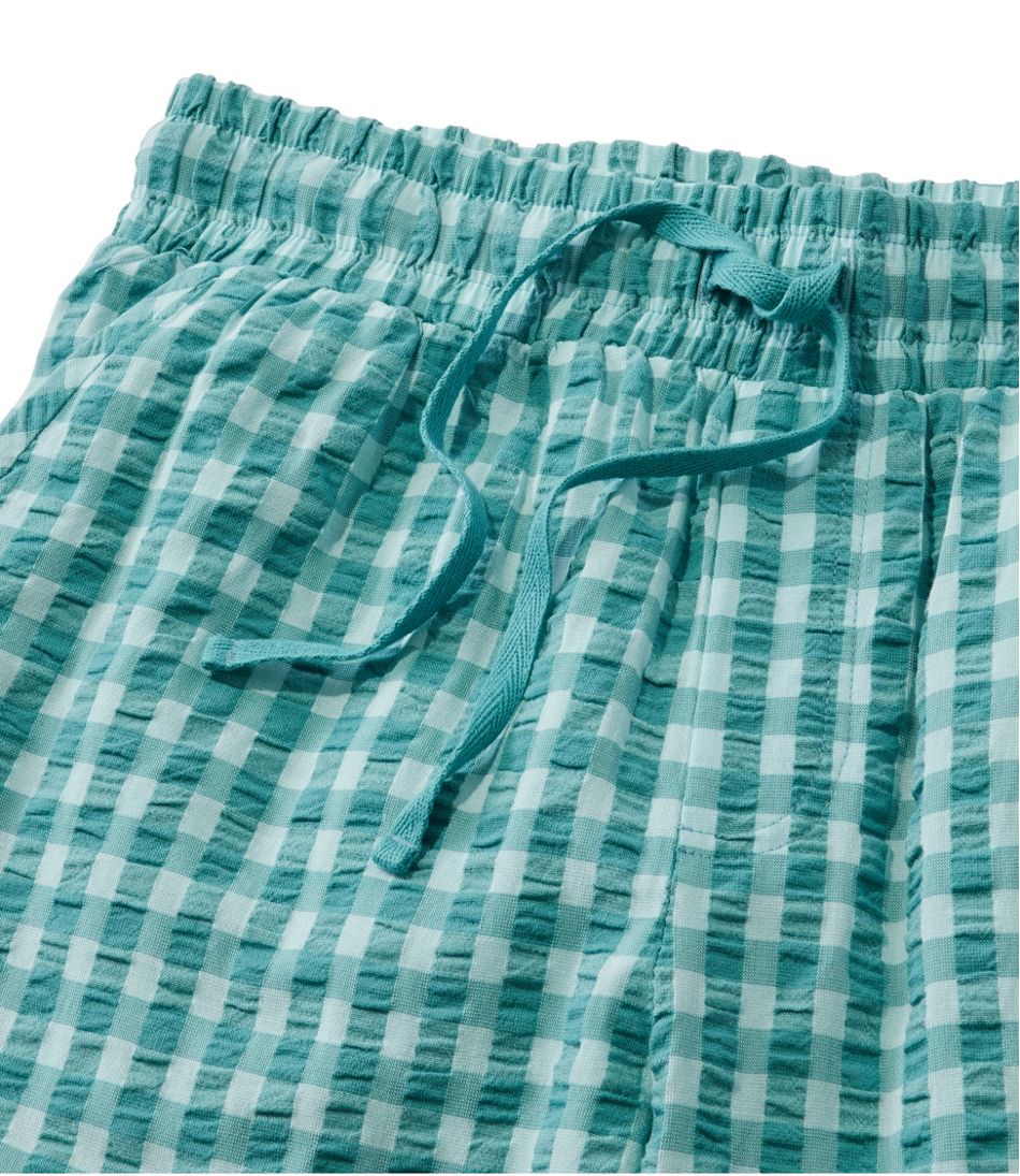 Women's Bean's Seacoast Seersucker Pajama Pant Set | L.L.Bean