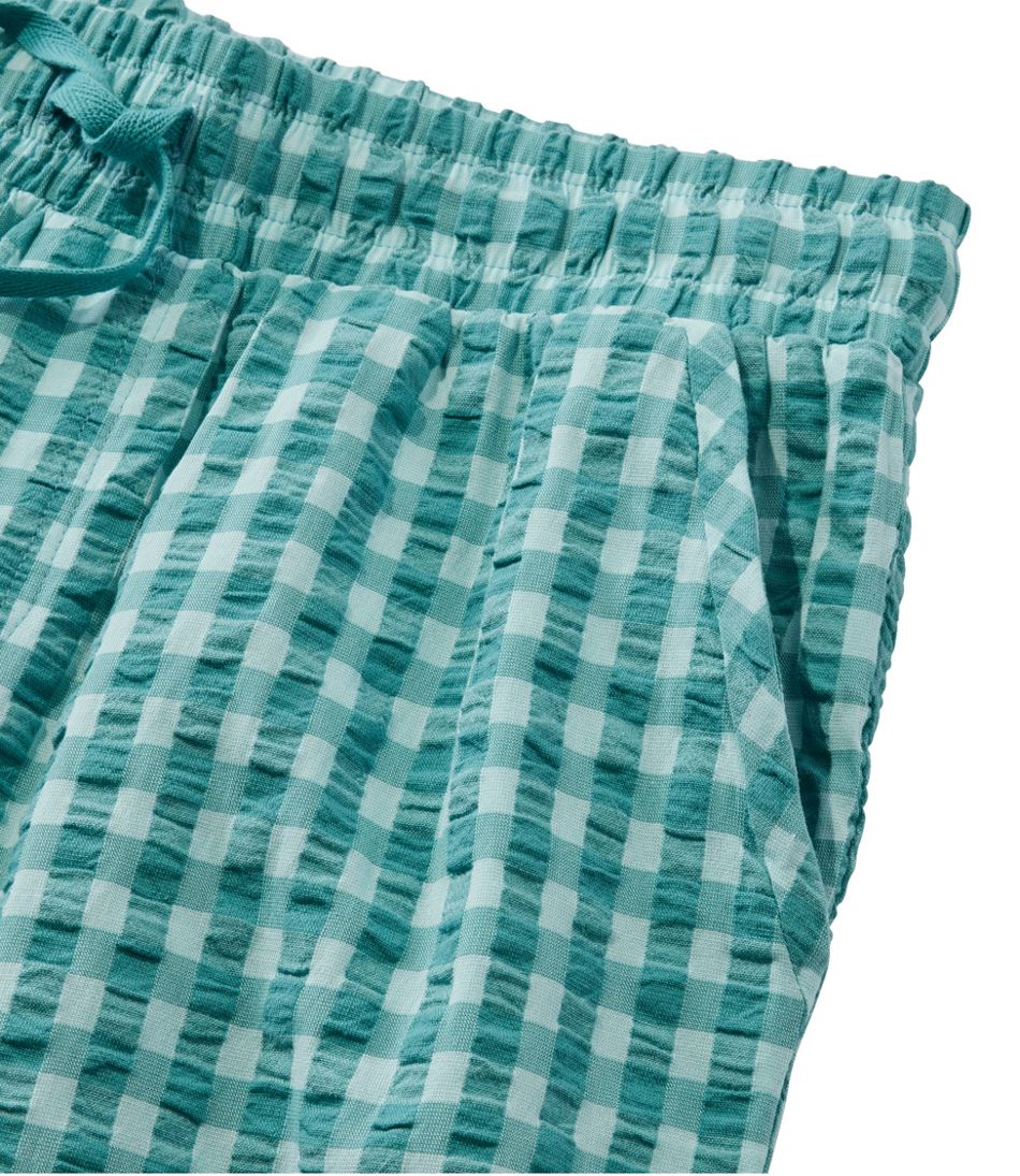 Women's Bean's Seacoast Seersucker Pajama Pant Set | L.L.Bean