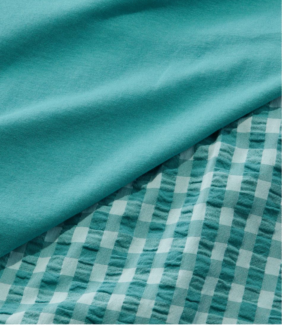 Women's Bean's Seacoast Seersucker Pajama Pant Set | L.L.Bean