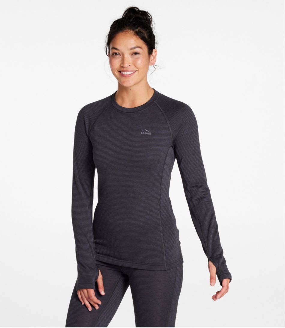 Women's Midweight Base Layer Crew Top | L.L.Bean