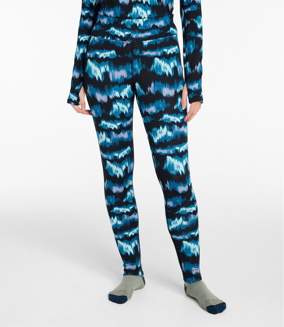 Women's Heayweight Base Layer Pant, Print | L.L.Bean