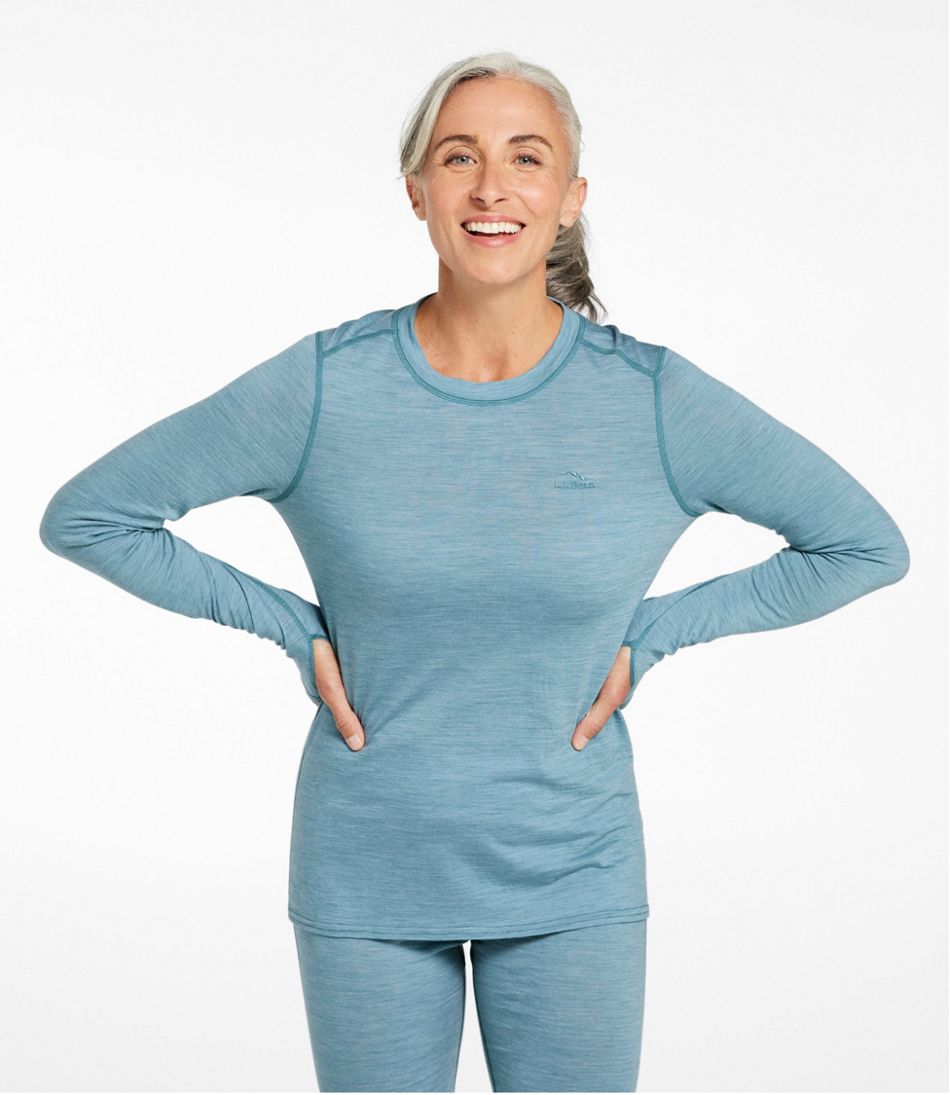 Women's Cresta Ultralight 150 Crew Top, Stripe | L.L.Bean