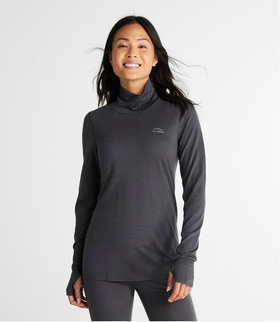 Women's Cresta Wool Ultralight 150 Turtleneck | L.L.Bean