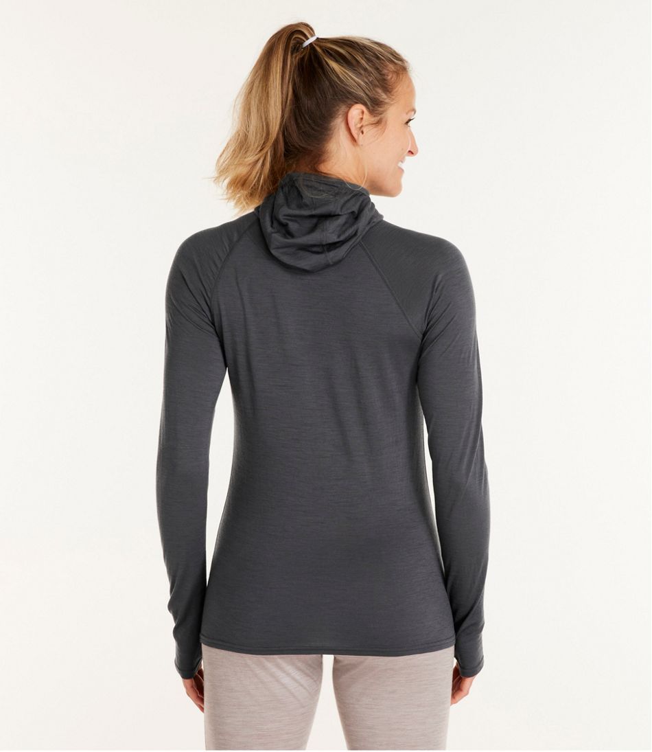 Women's Cresta Wool Ultralight 150 Base Layer, Hoodie | L.L.Bean