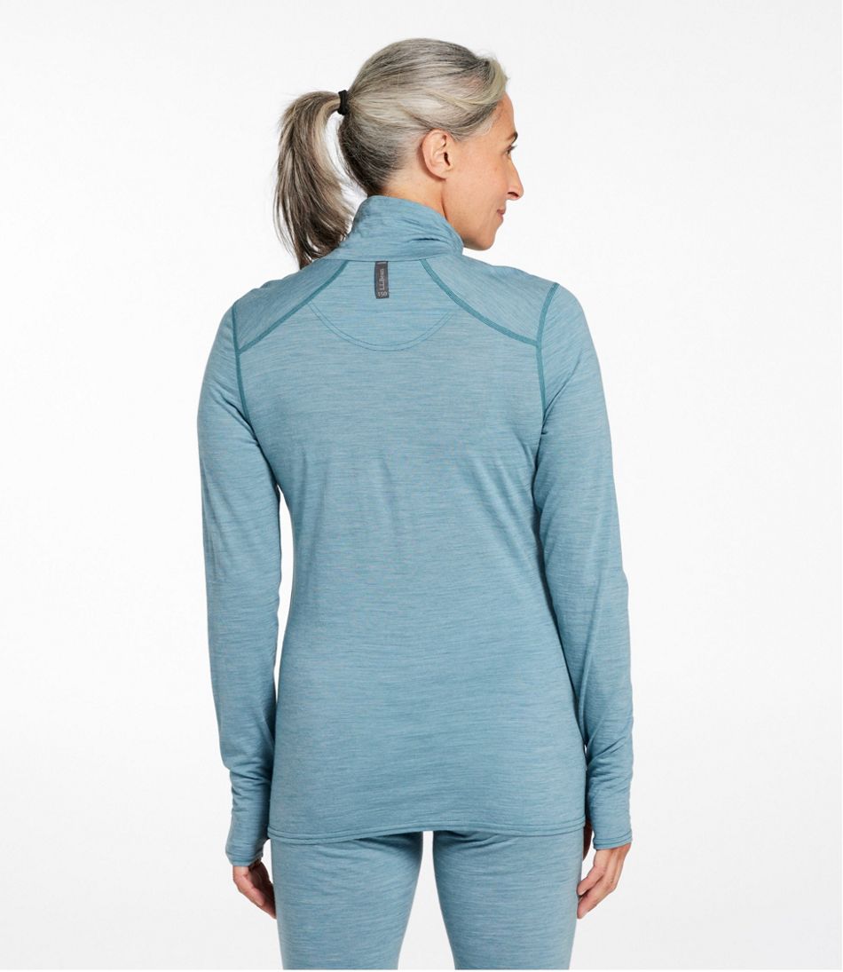 Women's Cresta Ultralight 150 Turtleneck, Stripe | L.L.Bean