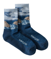 Adults' Farm to Feet Cape Headlight Lighthouse Light Cushion 3/4 Crew Socks | L.L.Bean