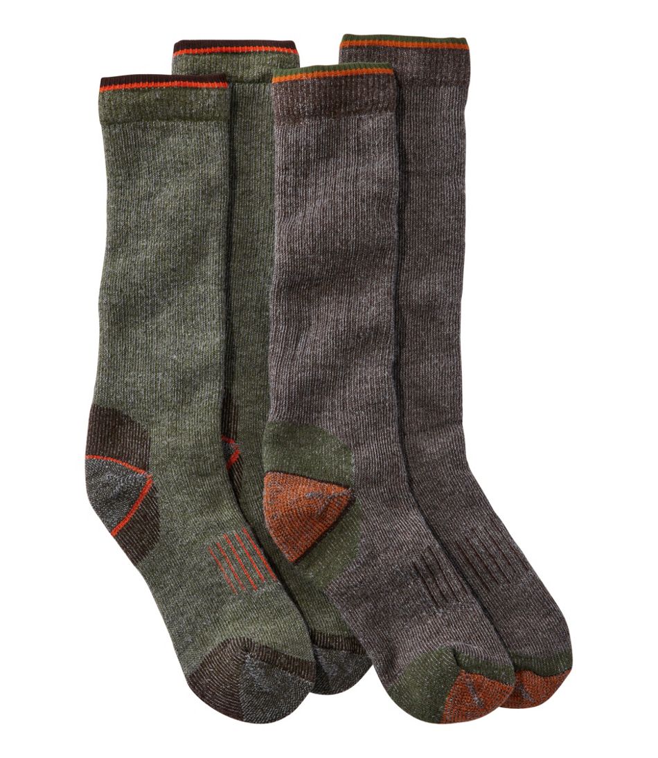 Muck Heavyweight Merino Wool Blend Socks, Boot Height 2-Pack | L.L.Bean