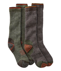 Muck Heavyweight Merino Wool Blend Socks, Boot Height 2-Pack | L.L.Bean