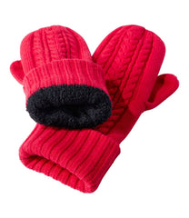 Women's Heritage Cable Mittens | L.L.Bean