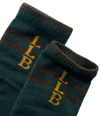 Adults' Katahdin Over the Calf Hiker Socks, Mountain Stripe | L.L.Bean