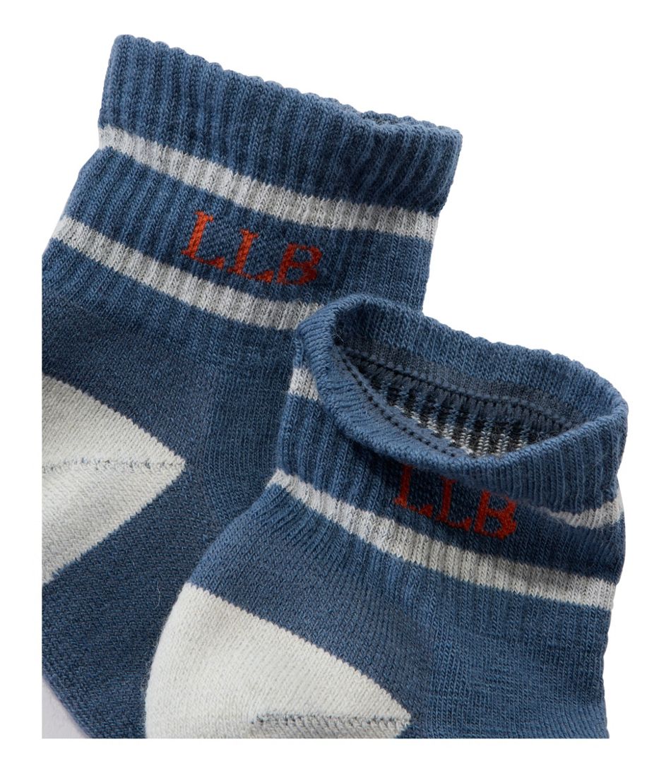 Adults' Katahdin Hiker Socks, 1/4 Crew Stripe | L.L.Bean