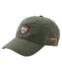 Adults' MIF&W Waxcloth Hat, Brook Trout | L.L.Bean