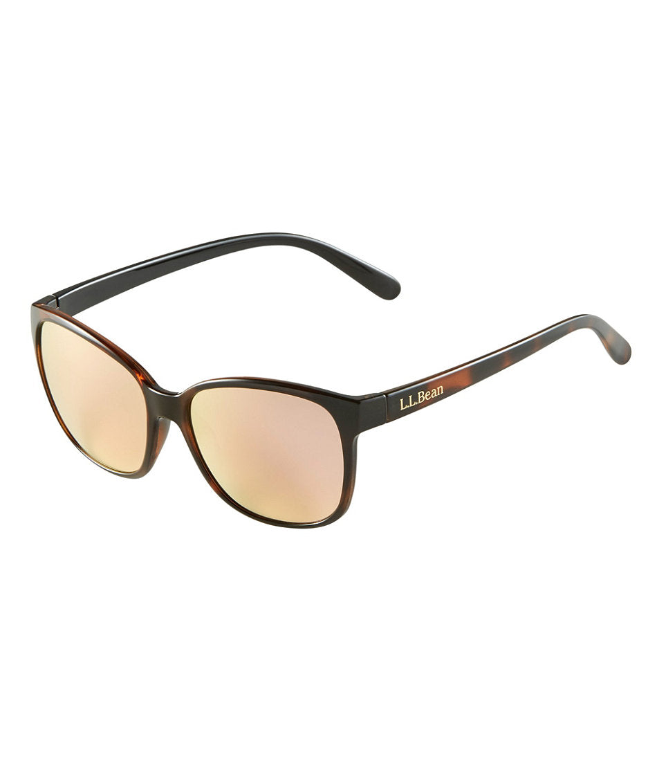 Shiny Brown Demi/Brown with Rose Gold Mirror,OS