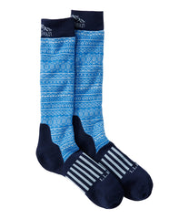 Deep Glacier Blue Fair Isle,Small