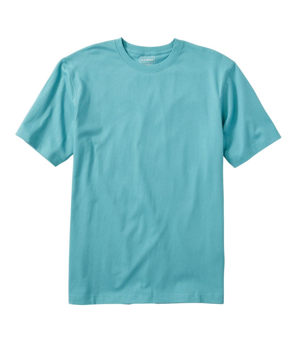 Men's Carefree Unshrinkable Tee, Traditional Fit Short-Sleeve | L.L.Bean