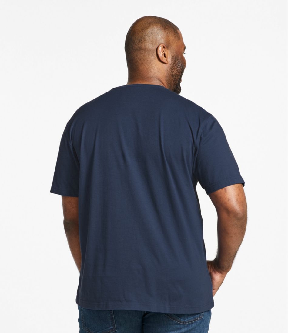 Men's Carefree Unshrinkable Tee, Traditional Fit Short-Sleeve | L.L.Bean
