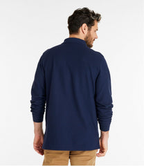 Men's Premium Double L® Polo, Long-Sleeve Without Pocket | L.L.Bean