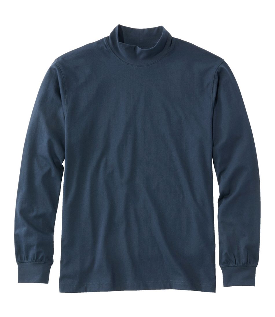 Men's Carefree Unshrinkable Mockneck Shirt | L.L.Bean
