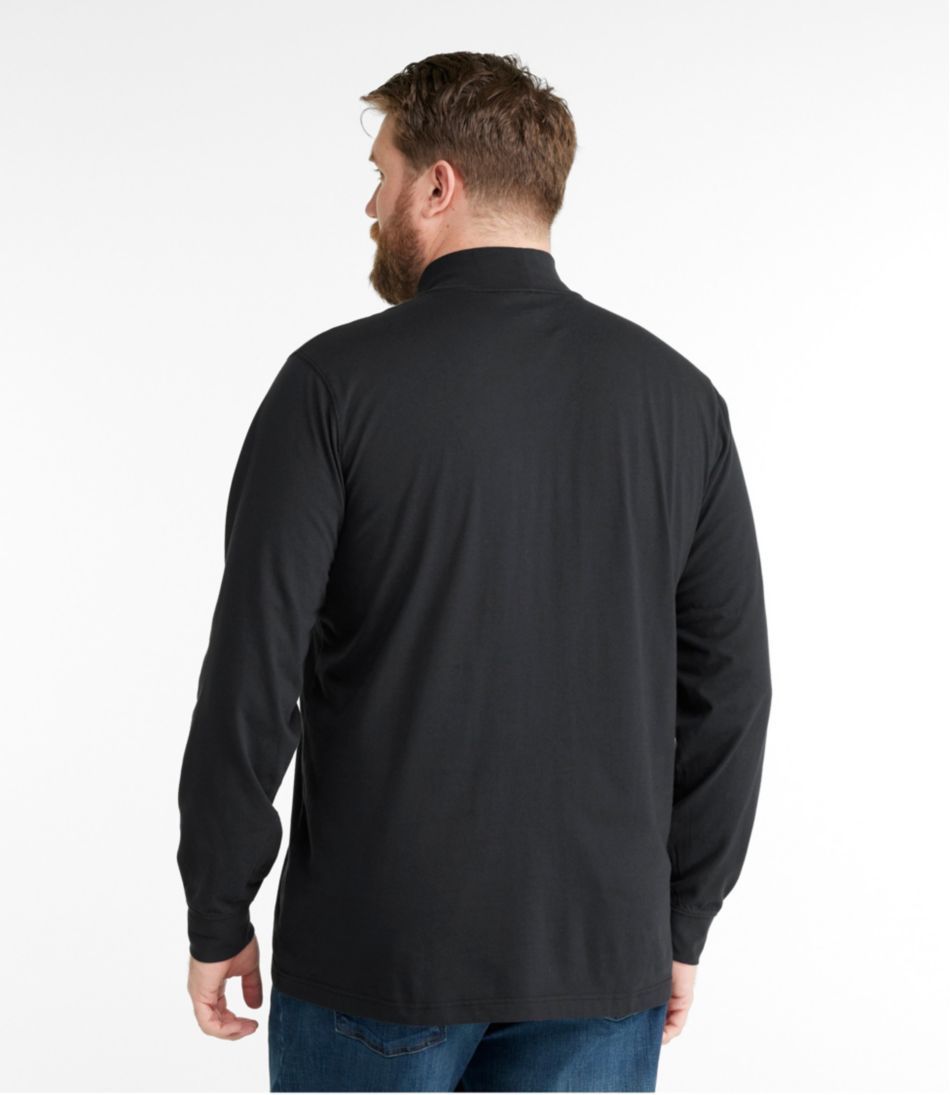 Men's Carefree Unshrinkable Mockneck Shirt | L.L.Bean