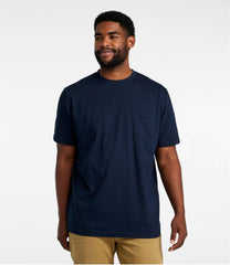 Men's Carefree Unshrinkable Tee with Pocket, Traditional Fit | L.L.Bean