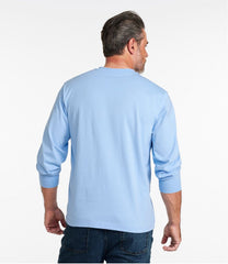Men's Carefree Unshrinkable Tee, Traditional Fit, Long-Sleeve Henley | L.L.Bean