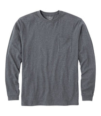 Men's Carefree Unshrinkable Tee with Pocket, Traditional Fit, Long-Sleeve | L.L.Bean
