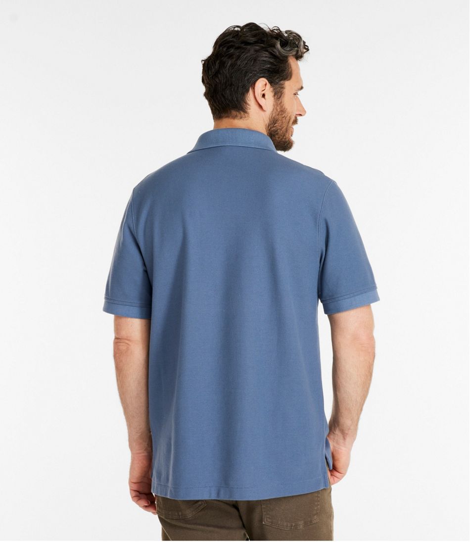 Men's Premium Double L® Polo Banded, Short-Sleeve Without Pocket | L.L.Bean