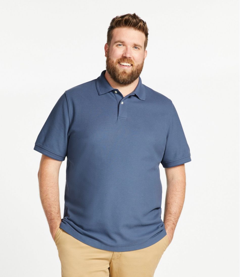 Men's Premium Double L® Polo Banded, Short-Sleeve Without Pocket | L.L.Bean