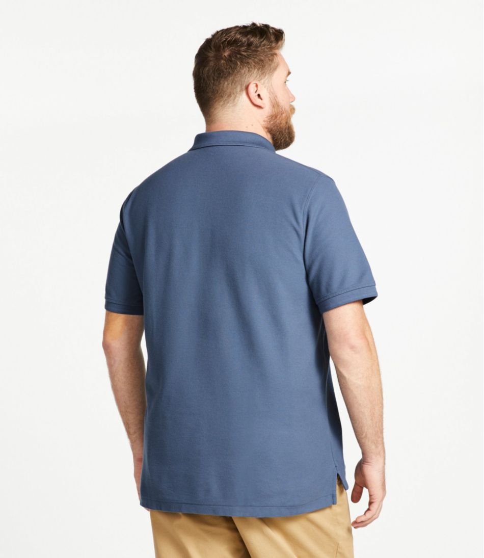 Men's Premium Double L® Polo Banded, Short-Sleeve Without Pocket | L.L.Bean