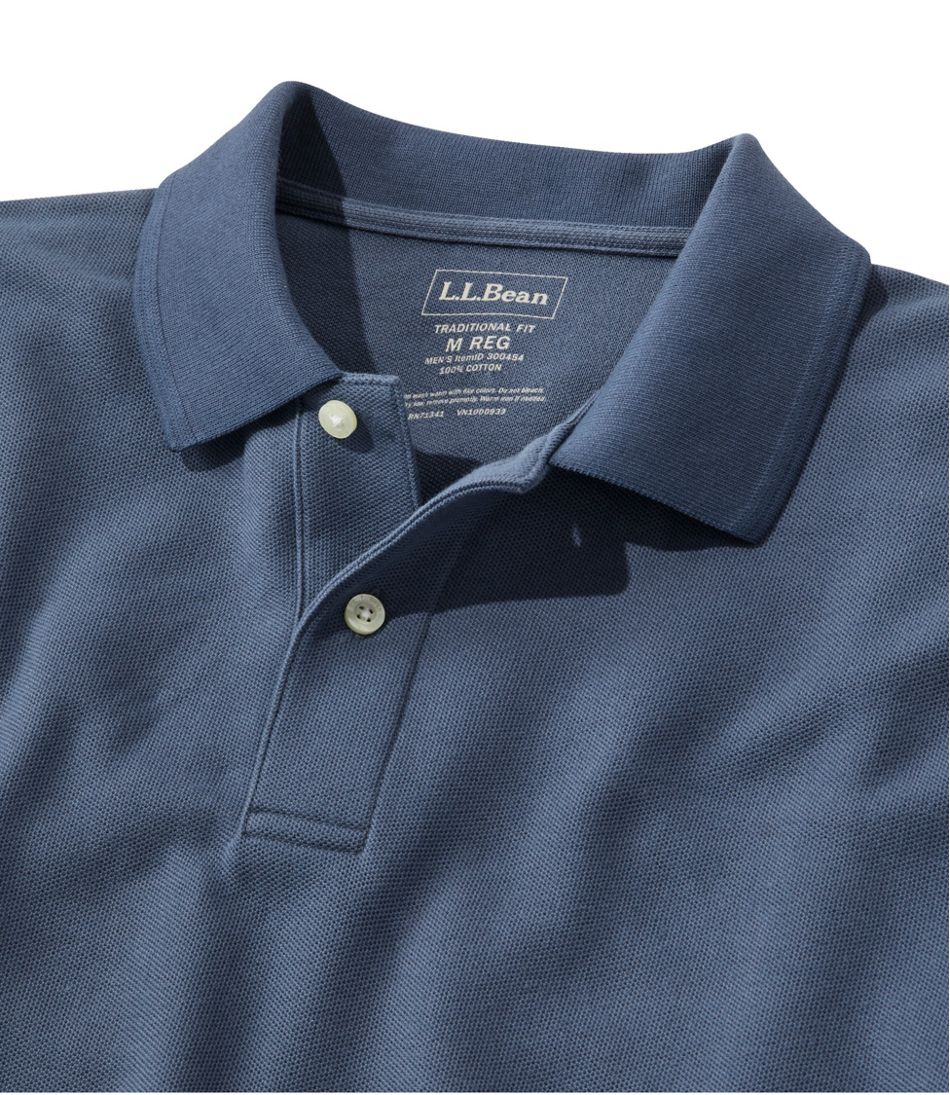 Men's Premium Double L® Polo Banded, Short-Sleeve Without Pocket | L.L.Bean