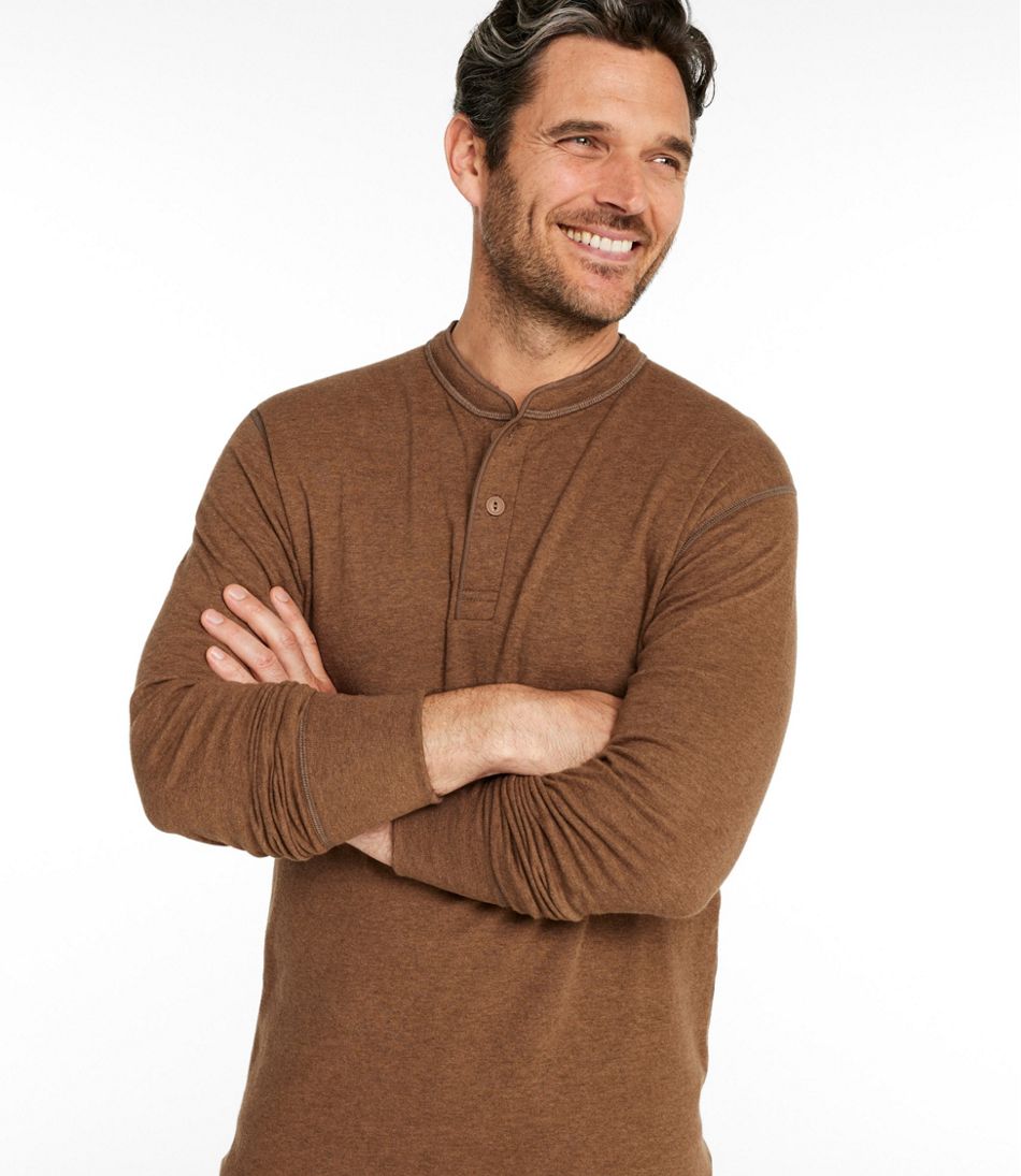 Men's Two-Layer River Driver's Shirt®, Traditional Fit Henley | L.L.Bean