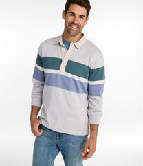 Men's Bean's Vintage Soft Rugby, Chest Stripe | L.L.Bean