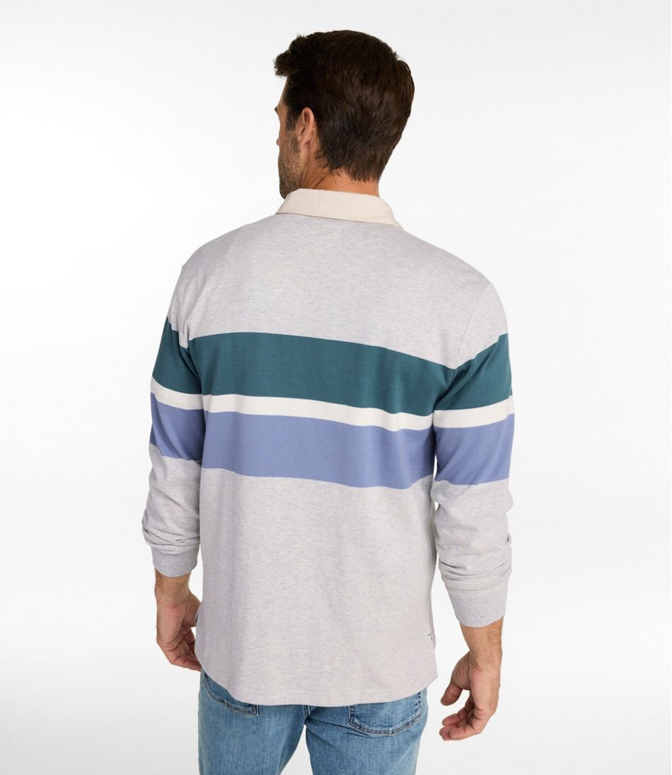 Men's Bean's Vintage Soft Rugby, Chest Stripe | L.L.Bean