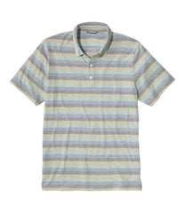 Men's Comfort Stretch Performance® Pima Polo, Short-Sleeve, Stripe | L.L.Bean