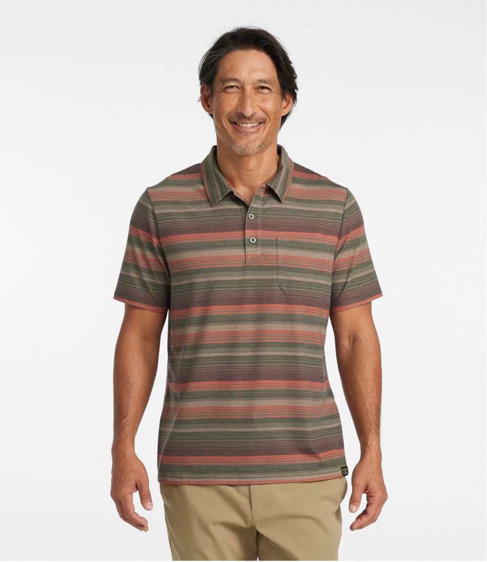 Men's Everyday SunSmart® Polo 2.0, Short-Sleeve Stripe | L.L.Bean